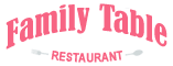 Family Table Restaurant Logo
